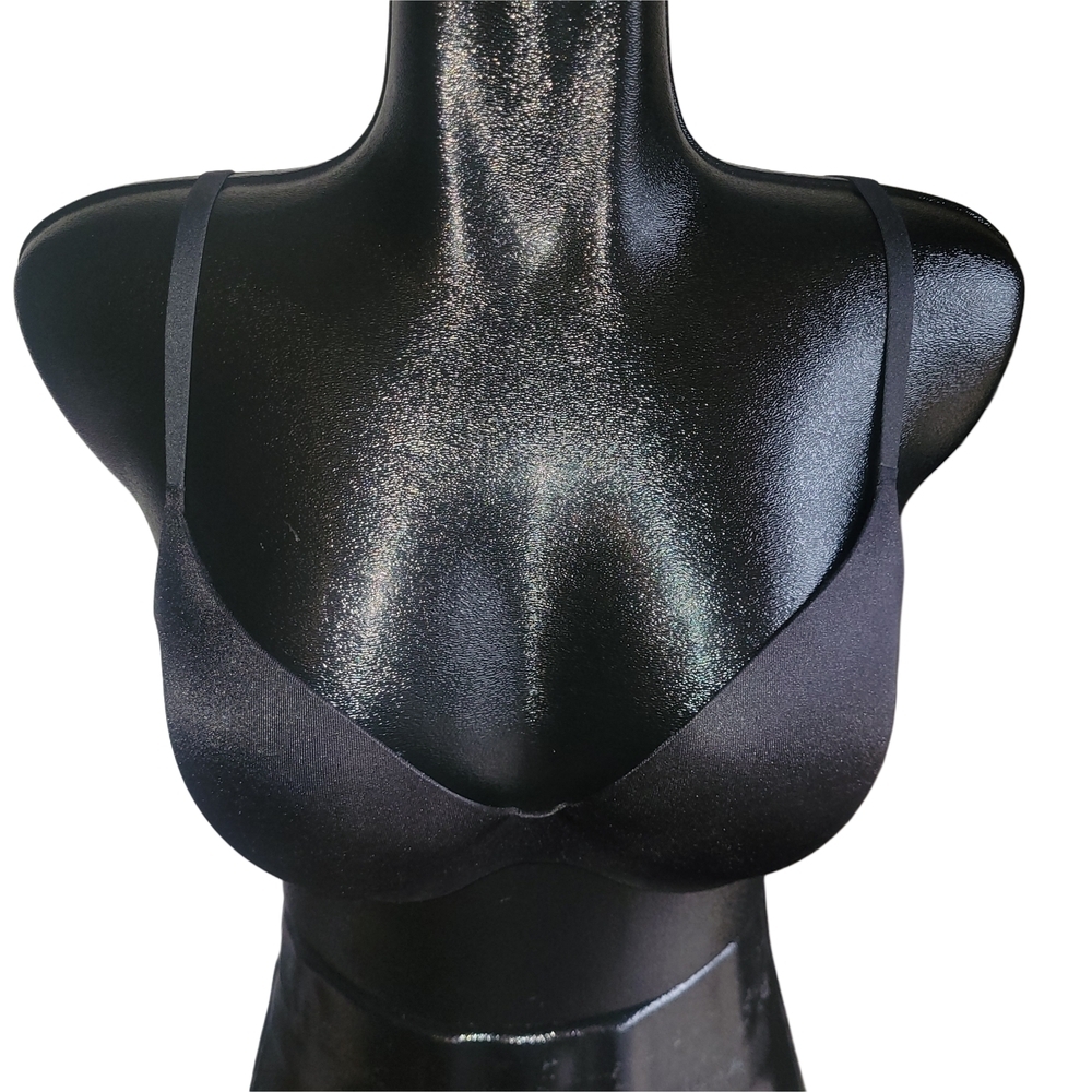 La Senza Black Body Kiss Plunge Bra 36B
